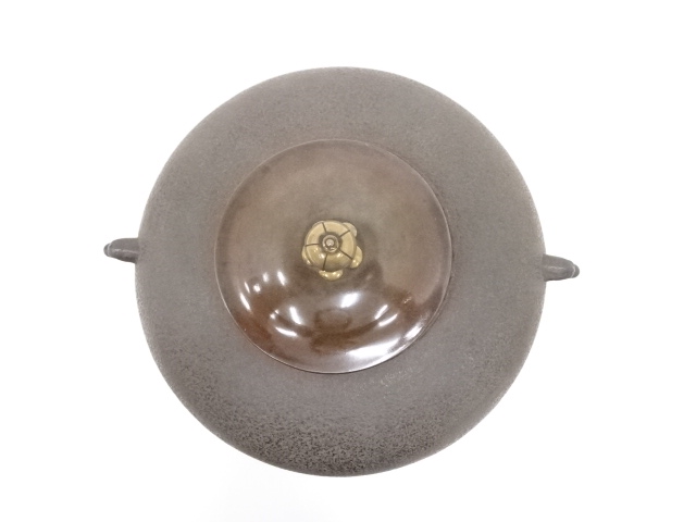 道具 ] - 道具 千家十職大西清右衛門造 鉄鬼面風炉釜（共箱） | ネット